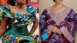 Best Ankara Dresses With Beautiful Designs New Lace Skirt amp Blouse Styles 2024Adorable Lace Styles [upl. by Kcinom]