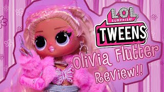 LOL surprise TWEENS Series 4  Olivia Flutter Review [upl. by Pudens]