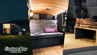 VW T61 Moormanns Holzklasse von CustomBus Bulliausbau Wohnmobile [upl. by Guillemette]