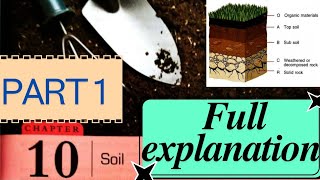 CHAPTER 10 SOIL  CLASS 07 DAV SCIENCE  PART 1 FULL EXPLANATION OF THIS CHAPTER [upl. by Reisman370]