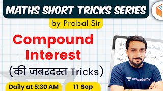 Maths Short Tricks by Prabal Lavaniya  Compound Interest Super Tricks [upl. by Kama]