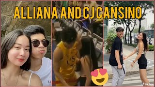 ALLIANA amp CJ CANSINO SUPER KILIG MOMENTS LITERAL NA MAPAPASANA OL KA ♥️ [upl. by Lyrehc]