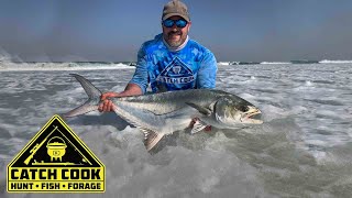 Leerfish Garrick Fishing at Van Stadens South Africa  CATCH COOK [upl. by Hteboj]