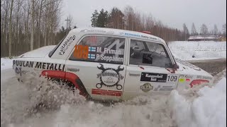 Kangasniemi Ralli 2024 9 OFFS SPINS and ACTION [upl. by Schertz190]