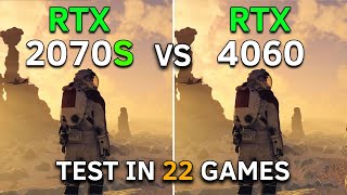 RTX 2070 SUPER vs RTX 4060  Test In 22 Games at 1080p  2023 [upl. by Inirt817]