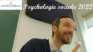 Psychologie sociale 2022 2 Représentations sociales du travail [upl. by Cuthbert]