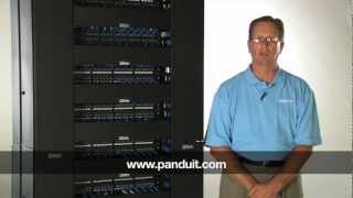 Panduit 2 Post Standard Equipment Rack [upl. by Elleynod]