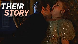 Penelope And Colin  Their Story  Bridgerton s3 part1 [upl. by Yt89]