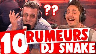 DJ SNAKE RÉPOND AUX 10 PLUS GROSSES RUMEURS SUR LUI   NRJ [upl. by Nerissa]