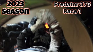 Almost Flipped Over  Predator 375  Blairsville Speedway 2023  Season 7 Race 1 [upl. by Wieche]