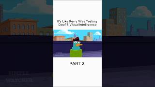 Doofenshmirtzs Visual Intelligence PART 2 phineasandferb cartoon shorts [upl. by Deehahs]