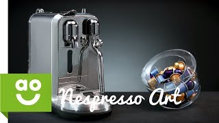 Nespresso Creatista Cappuccino  Pure Coffee Art  aocom [upl. by Janel]