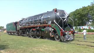 WP Class Goes On The Turntable At Rewari India [upl. by Weixel]