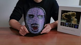 Smart LED Face Mask Unboxing and Review  Does It Really Work [upl. by Riggall]