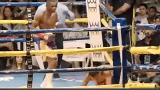 Guillermo Rigondeaux stops undefeated boxer Charlie Clemente in 7 rounds [upl. by Marilee]