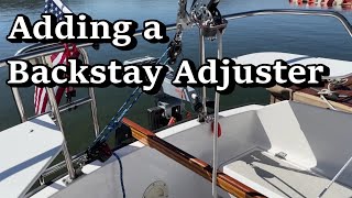 Adding a Backstay Adjuster [upl. by Cavallaro]