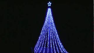 大分県中津市 クリスマスツリーのライトアップ風景 20101212 ‐９ [upl. by Benedikta10]