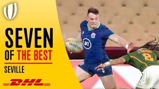 Seven Unbelievable Tries from Mens Sevens in Seville [upl. by Trebor]