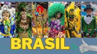 El Carnaval de Brasil Ritmo Color y Alegría en el Corazón de Río [upl. by Ocirderf241]