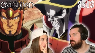 ¡AINZ VS GAZEF STRONOFF  REACCIÓN 3X13 OVERLORD III FINAL TERCERA TEMPORADA [upl. by Ecilayram]