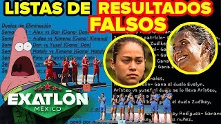 FILTRACIONES FALSAS  Exatlón México Segunda temporada [upl. by Ylimme]