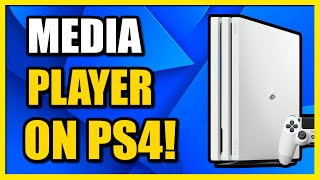 How to FIND Media Player on PS4 amp Watch movies or Videos from USB Drive Easy Method [upl. by Namyac]