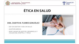 ETICA EN SALUD [upl. by Gleda]