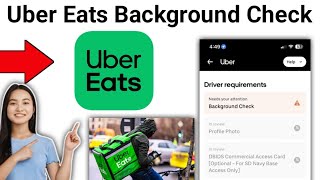 How To do Uber Eats Background Check 2024 [upl. by Wise228]