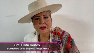 Entrevista con la Sra Hilda Cortés Fundadora de la empresa Abeja Reyna [upl. by Farrel]