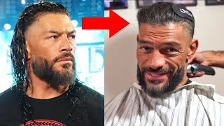 Roman Reigns New Look Revealed as Secret Change to Hairstyle Shocks The Bloodline amp WWE Fans [upl. by Steen141]