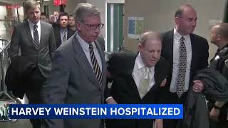 Harvey Weinstein taken back to hospital lawyer says [upl. by Neltiak]