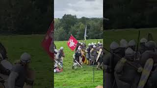 1014 1066 AD Battle Of Hastings  Reenactment 2024 shorts hastings uk travel battle 2024 [upl. by Map]