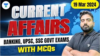 19 March Current Affairs 2024  Current Affairs Today  Current Affairs by Abhijeet Sir [upl. by Ecinaj]