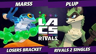 LACS Rivals  Plup Maypul Vs Marss Ranno Rivals of Aether 2  RoA2 [upl. by Rastus]