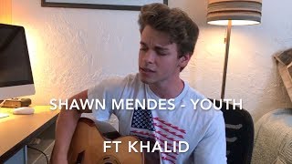 Shawn Mendes  Youth ft Khalid Lukas James Acoustic Cover [upl. by Yelekalb260]