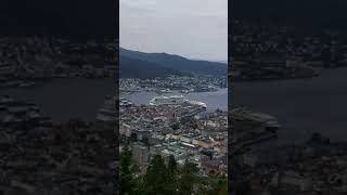 Fløien Bergen 🇧🇻 Norway August 2024 shorts shortsvideo moreviews2024 [upl. by Lanford]