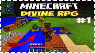 СНЕЖНЫЙ ПОРТАЛ И БРОНЯ В МАНЙРАФТЕ  Divine Rpg 1🔥 [upl. by Norahc]