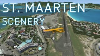 FSX FlyTampas StMaarten Scenery Review  OnGoing Series  Episode 32 [upl. by Ailsa]