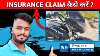 Insurance claim kaise kare  How to claim insurance for bike accident  Caringly yours  UK07 Bikes [upl. by Burbank229]