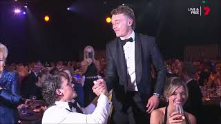 Patrick Cripps wins the 2024 AFL Brownlow Medal  Carlton Football Club [upl. by Anikat]