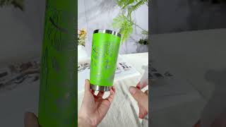 Lets Laser Engrave on A Metal Tumbler with Creality Falcon2 Pro 22W falconlasercutting diycrafts [upl. by Craddock]