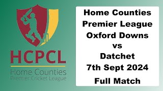 ODCC 1XI vs Datchet CC 1XI  Live cricket stream with commentary [upl. by Castillo755]