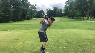 Boy hits bird with golf ball [upl. by Paten362]