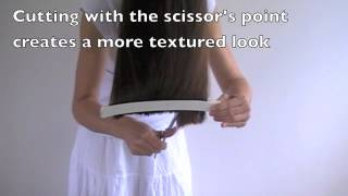 NZ CreaClip  How to Trim Layers long hair [upl. by Merc]