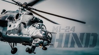 Mi24 Hind Attack Helicopter in Action [upl. by Liv870]