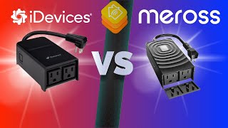 HomeKit Versus  Outdoor Smart Plugs  iDevices vs Meross [upl. by Etiuqal]