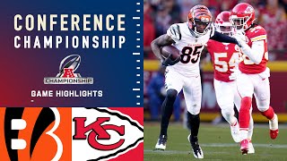 Bengals vs Chiefs AFC Championship Highlights  NFL 2021 [upl. by Garrik609]