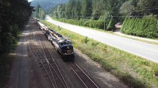 Rocky Mountaineer at American Creek [upl. by Corron587]