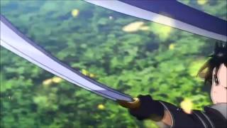 Sword Art Online Ep 20 Kirito vs General Eugene [upl. by Ttevi]