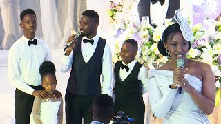 Bobi Wine amp Barbies emotional speech at Nubian Lis Wedding [upl. by Lirva312]